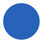 cricle1 A blue circle is shown on the black background.